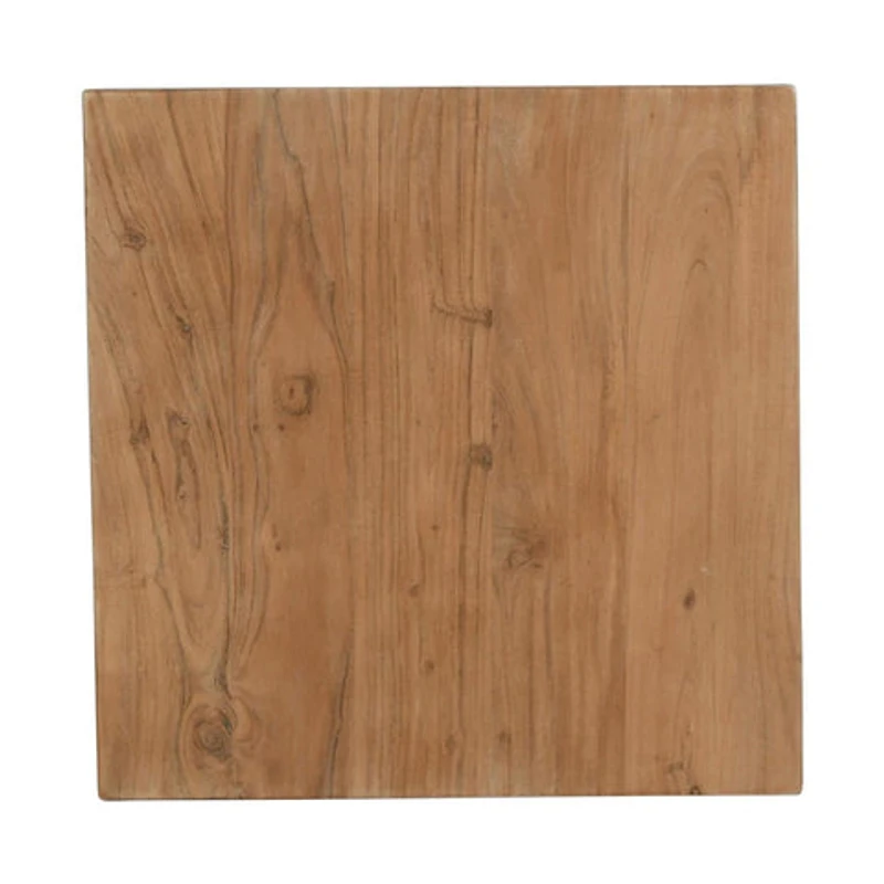 Prelude Solid Acacia Square End Table - Suede