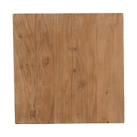 Prelude Solid Acacia Square End Table - Suede