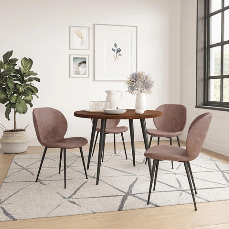Prelude Solid Acacia Round Dining Table