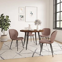 Prelude Solid Acacia Round Dining Table
