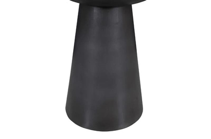 Circularity Pedestal End Table Chairside Short