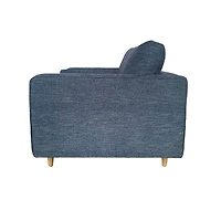 GEORGIA CLUB CHAIR - NAVY CHARCOAL