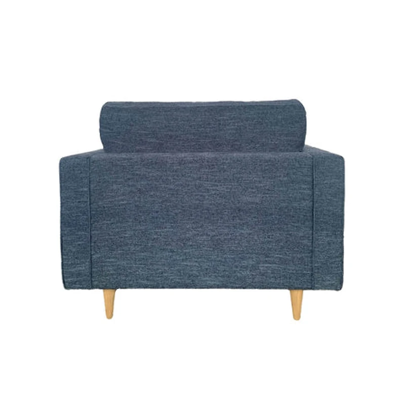 GEORGIA CLUB CHAIR - NAVY CHARCOAL