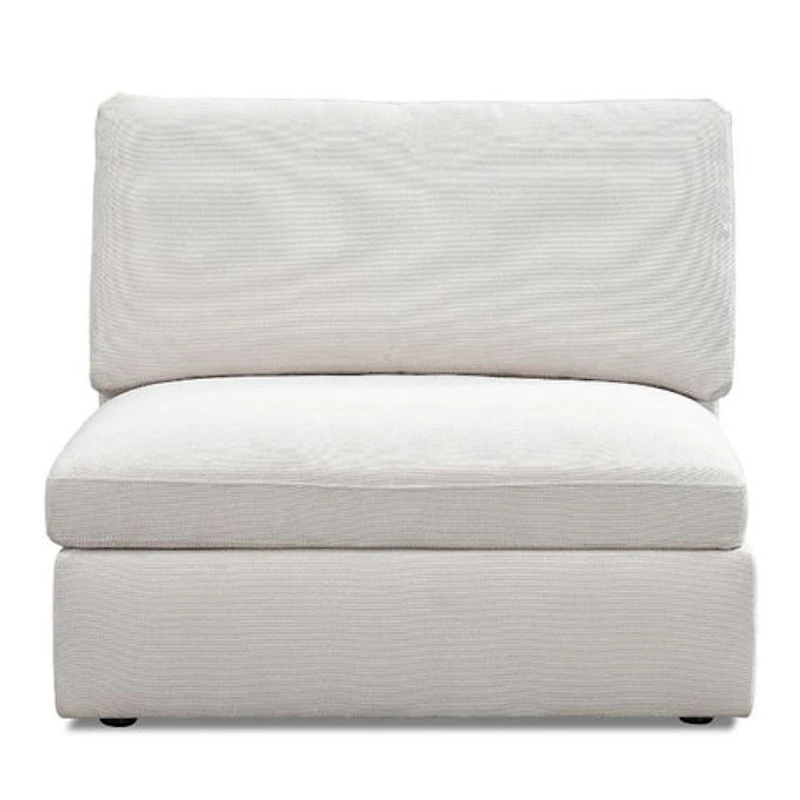 Blanca Modular Fabric Armless Chair