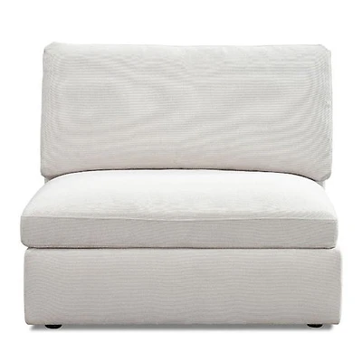 Blanca Modular Fabric Armless Chair