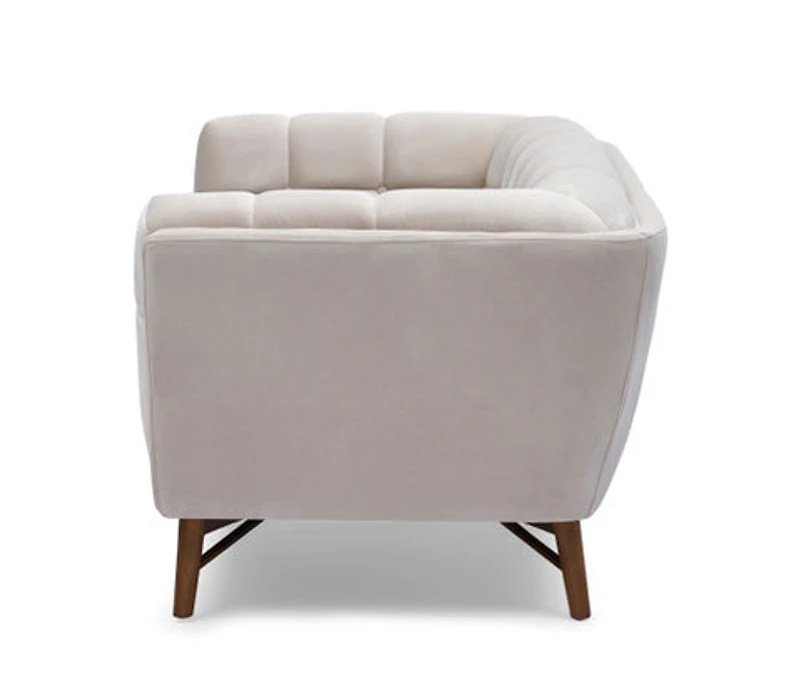 Kitsilano Loveseat - Velvet Buff Beige #3