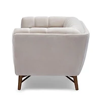 Kitsilano Loveseat - Velvet Buff Beige #31