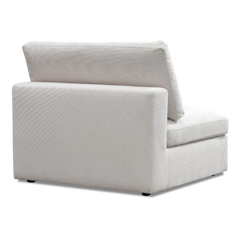 Blanca Modular Fabric Armless Chair
