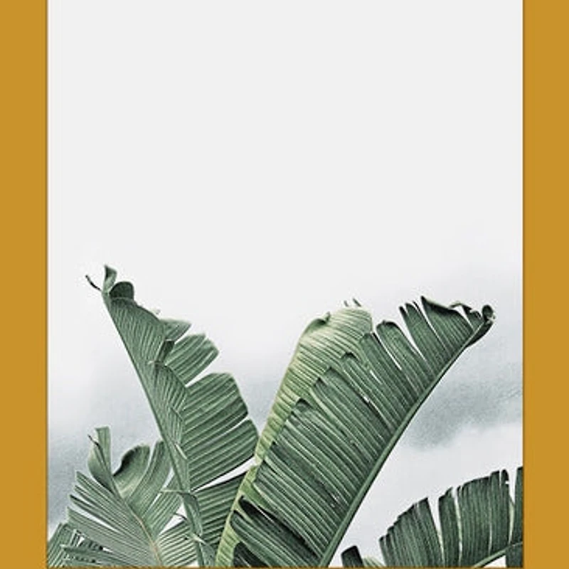 Valley Set of 4 Alloy Matt - Golden Frame Wall Art