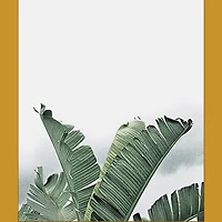 Valley Set of 4 Alloy Matt - Golden Frame Wall Art