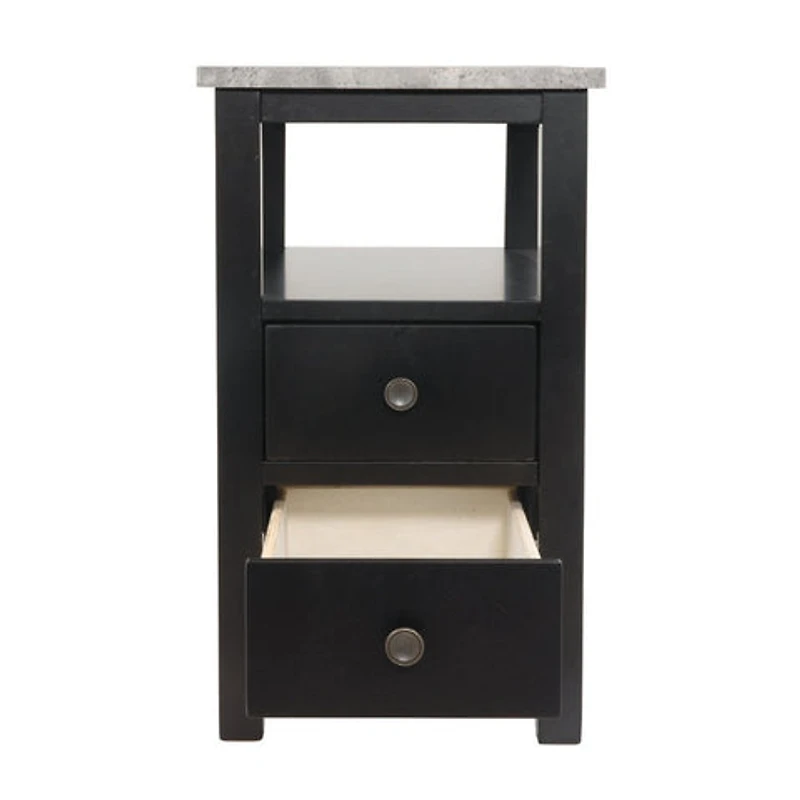 Ezmonei Chairside End Table