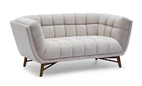 Kitsilano Loveseat - Velvet Buff Beige #3