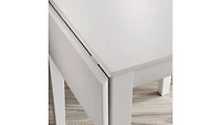 Eastern Tides Drop Leaf Dining Table - White