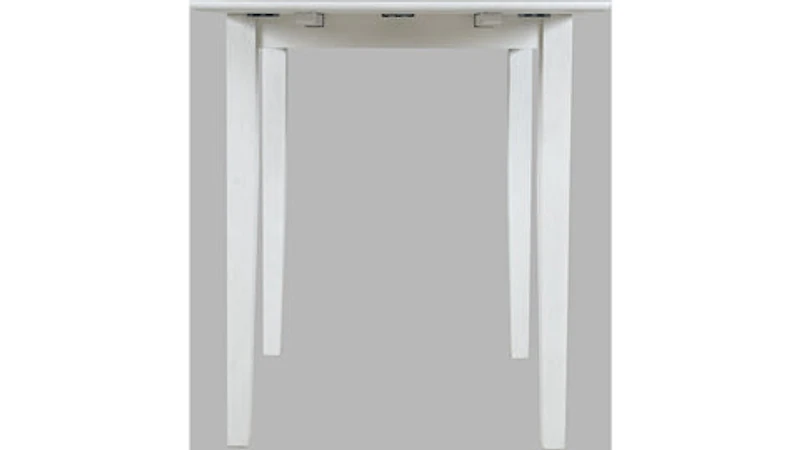 Eastern Tides Drop Leaf Dining Table - White