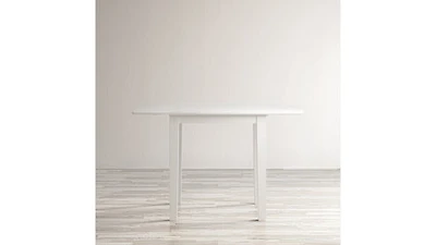 Eastern Tides Drop Leaf Dining Table - White