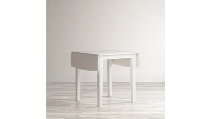 Eastern Tides Drop Leaf Dining Table - White
