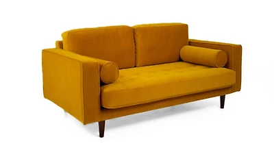 Robbie Velvet Loveseat