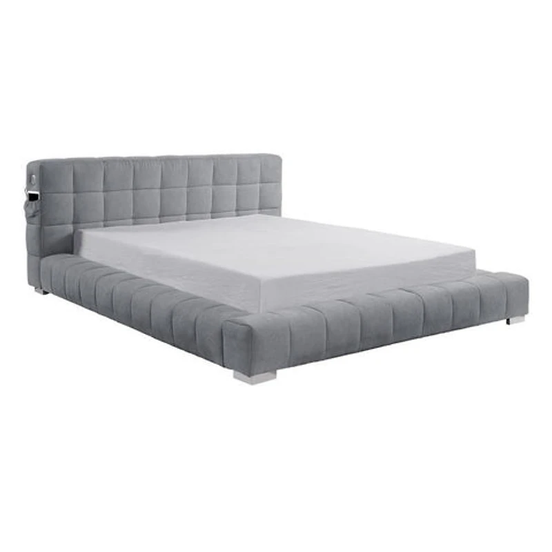 Mc Call - Platform Bed - Grey - Greater Vancouver Furniture
