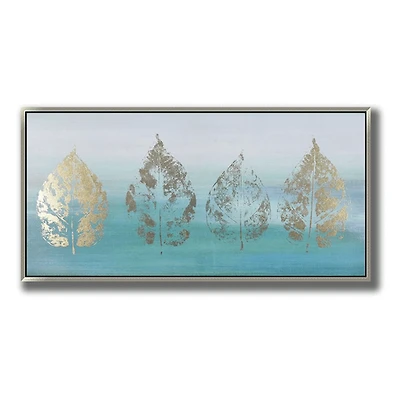Gilded Leaves Metallic foil Painting ACP3800