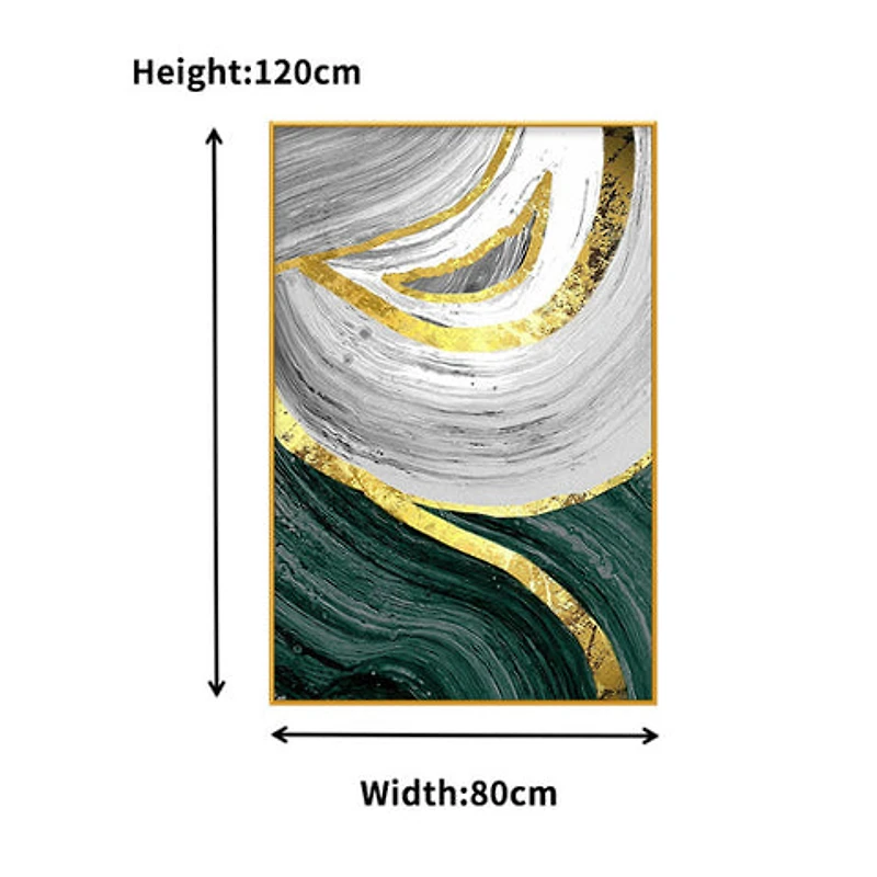 Elegance Alloy Matt - Golden Frame Wall Art