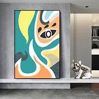 Alfie Alloy Matt - Black Frame Wall Art
