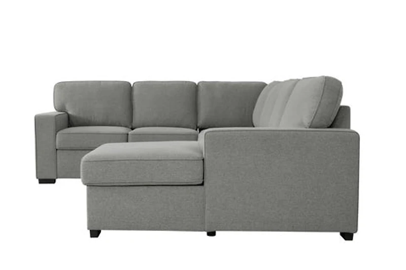 Morandi Sleeper Sectional RHF Chaise Storage - Dark Grey