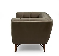 Kitsilano Loveseat - Velvet Dark Grey #51