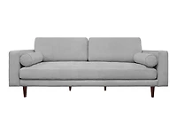 Robbie Fabric Loveseat - Oatmeal