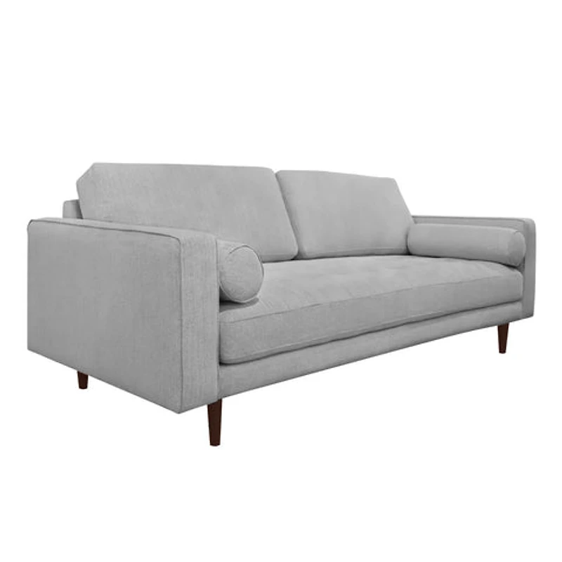 Robbie Fabric Loveseat - Oatmeal