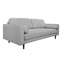 Robbie Fabric Loveseat - Oatmeal