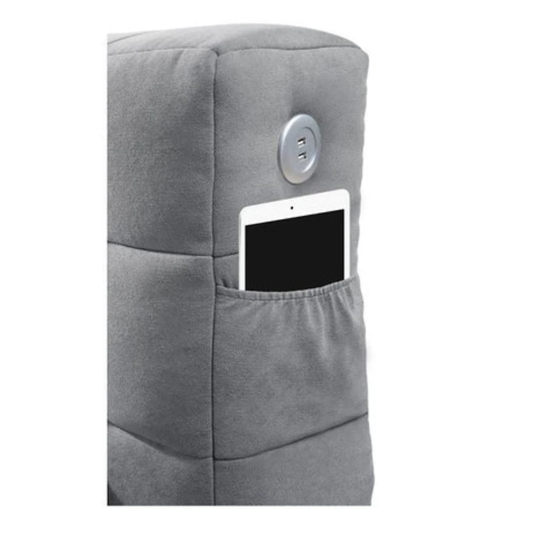 Mc Call - Platform Bed - Grey - Greater Vancouver Furniture