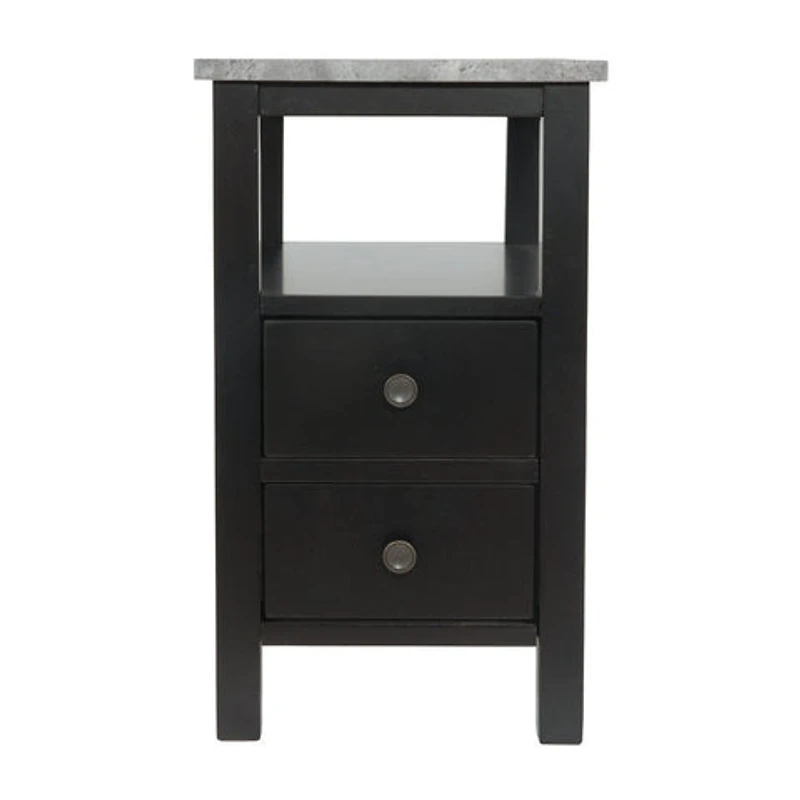 Ezmonei Chairside End Table