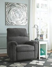 Diamenton Chairside End Table with USB Ports & Outlets