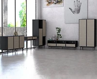 Cane Bookcase - Greater Vancouver Furniture