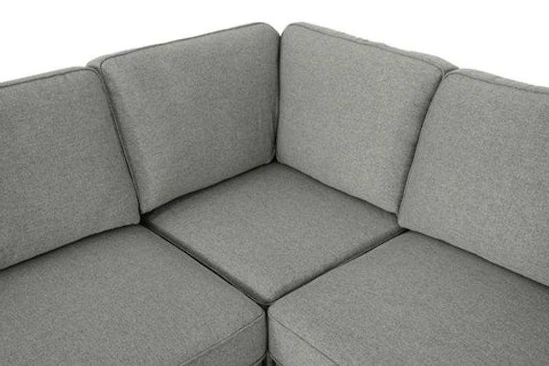 Morandi Sleeper Sectional RHF Chaise Storage - Dark Grey
