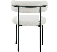 Ronda Dining Chair Boucle Fabric
