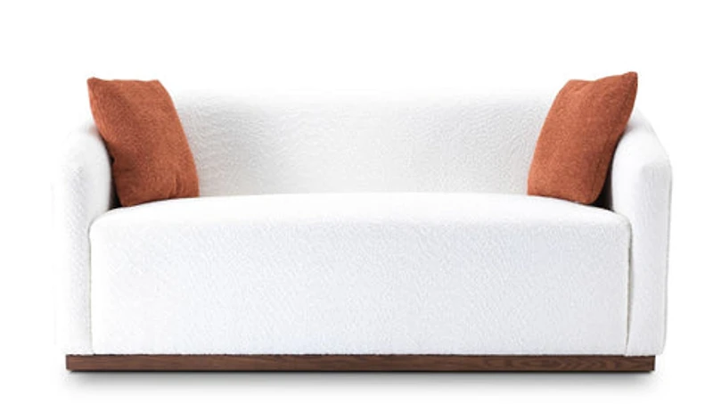 Diane Loveseat - Boucle’ Fabric