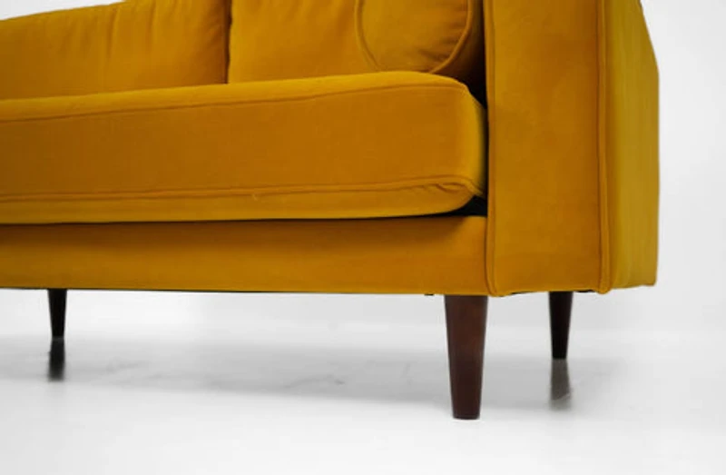 Robbie Velvet Loveseat