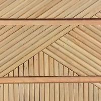 Bamboo Six Drawer Chest