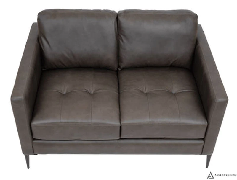 Vista Leather Loveseat - Proudly Made in Canada