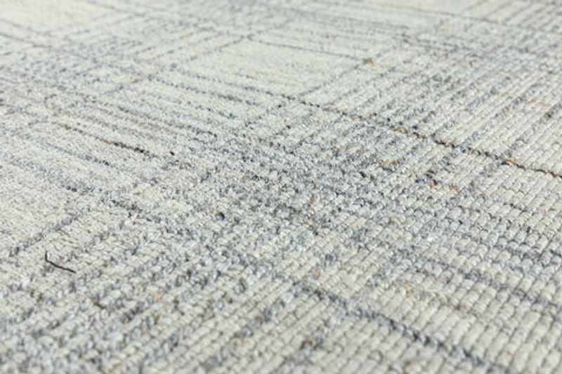BENSON HAND WOVEN RUG OATMEAL