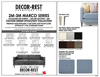 Vista Leather Loveseat - Proudly Made in Canada