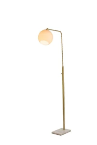 Sphere Antique Brass floor lamp