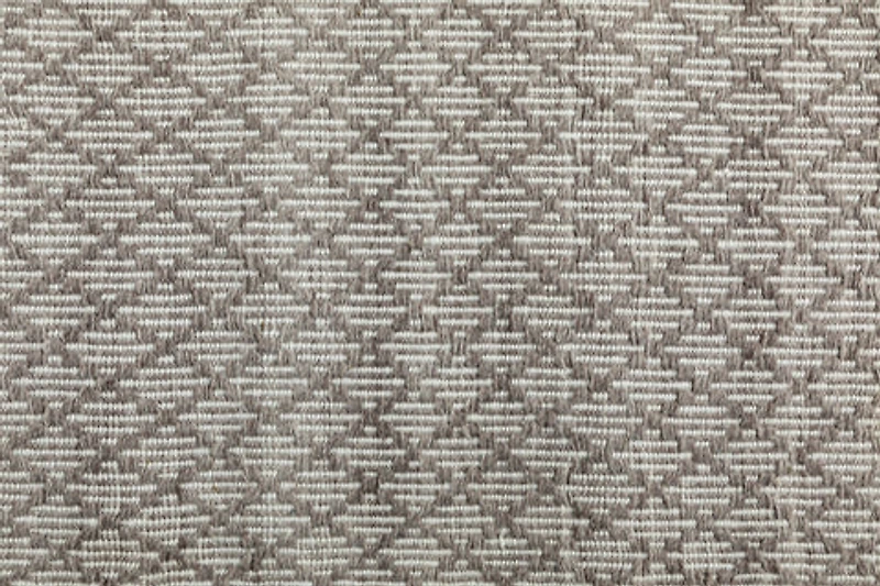 COSCO HAND WOVEN RUG TAUPE/IVORY