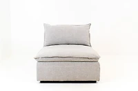 Marliss Armless Chair-Vinci Ice