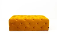 Maja Tufted Ottoman - Dijon