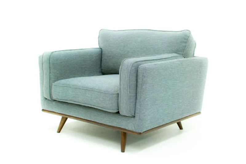 Tyrell Accent Chair - Blue/Grey