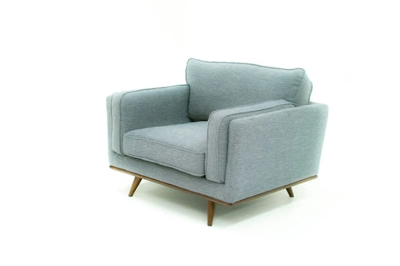 Tyrell Accent Chair - Blue/Grey