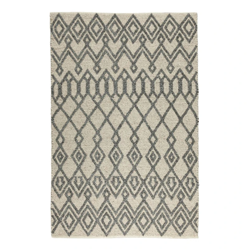 FINTONA HAND WOVEN RUG BEIGE