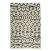 FINTONA HAND WOVEN RUG BEIGE
